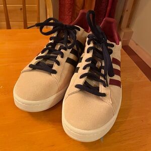 Adidas off white, black and burgundy size 11